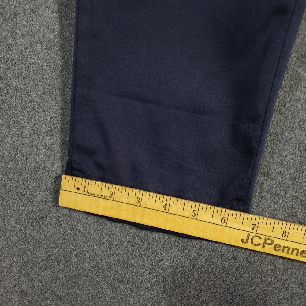 Banana Republic Traveler Chino Pant Men 31X30 Navy Blue Slim Stretch Flex Travel